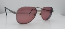 Vintage Diplomat 571 Gunmetal Pilot Metal Sunglasses FRAMES ONLY
