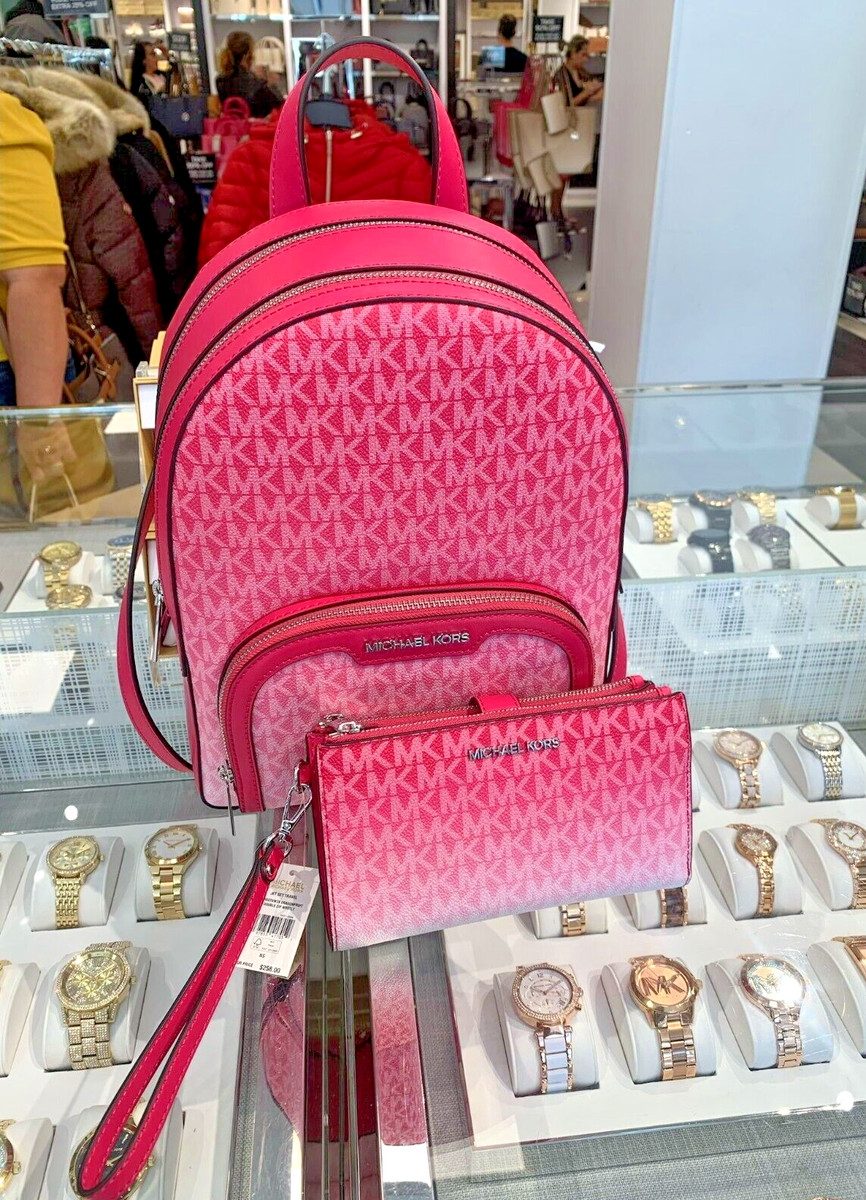 Michael Kors Women Girls Pink Shoulder Travel School  display picture 1