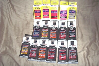 1 Atlas Mikes Lunker Spray Rockfish Halibut Squid Glo Big Game Fishing Gel Scent