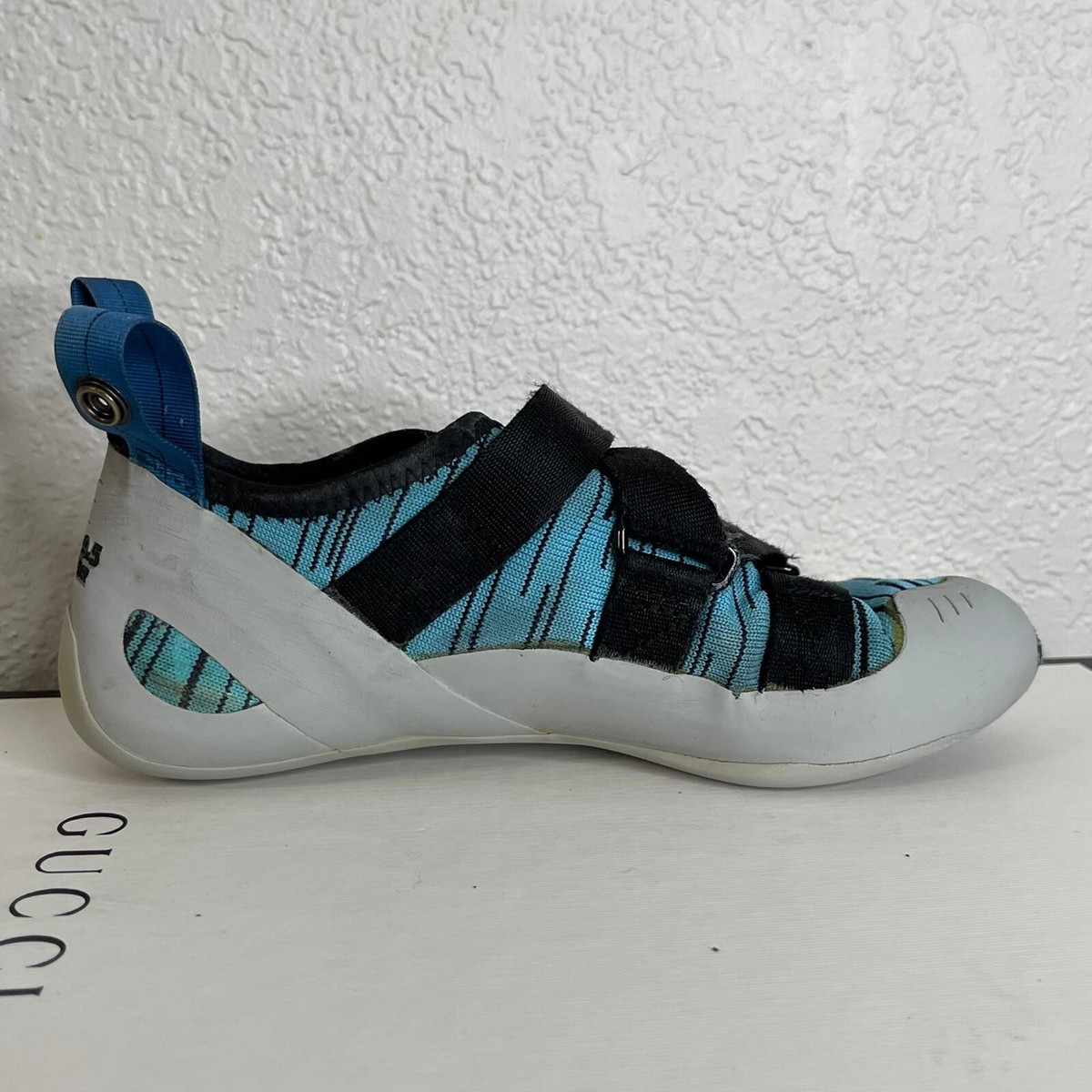 Butora Comet Rental Climbing Shoes Blue Grey Black Strappy Men\'s 39.5 EU/7 US Butora Comet Rental Climbing Shoes Blue Grey Black Strappy  main image 3