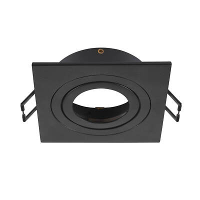 SLV 1007340 NEW TRIA 75, Deckeneinbauring, L: 9 B: 9 H: 2.6 cm, schwarz