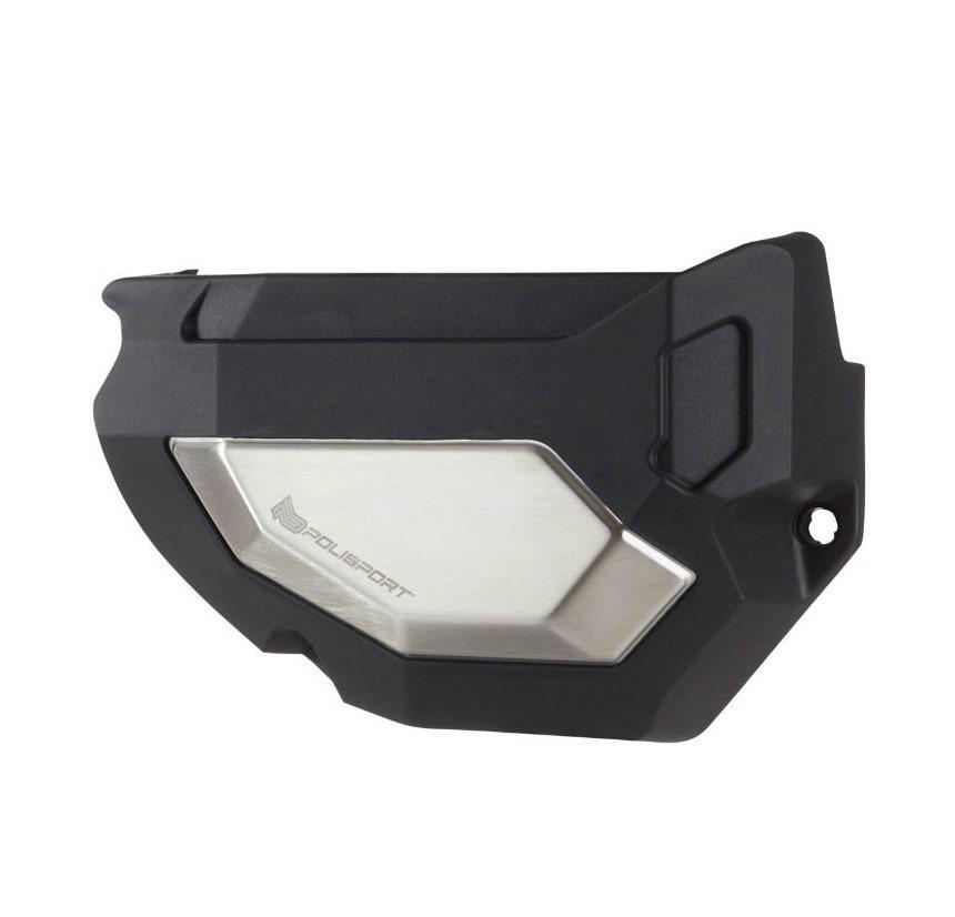 Protection carter alternateur Polisport noir pour Yamaha MT07 et Tracer 700