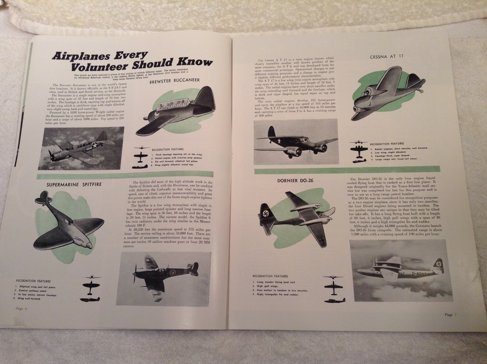Aircraft Warning Volunteer magazine, March 1944, Vol.1, No.10 good  condition | eBay
