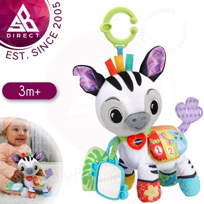 Vtech On-the-Go Soft Zebra Inklusive Knitterblatt & Selbstfindungsspiegel 3m+