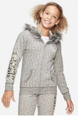 justice zip up hoodie