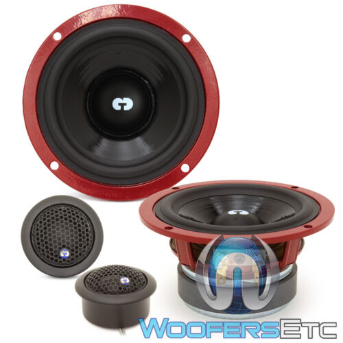 CDT AUDIO HD-42/100 4" COMPONENT HIGH DEFINITION SPEAKERS TWEETERS CROSSOVERS - Picture 1 of 4
