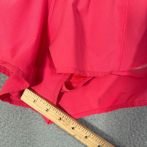 Lululemon Shorts Womens 8 Pink Hotty Hot High Rise Lined Short 2" - Picture 5 of 12