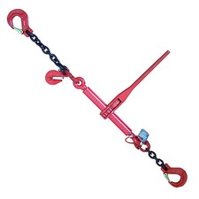 Zurrketten 1-teilig 10mm 6,3t Spannketten 63kN Ratschenspanner Ketten (ZK1-10)