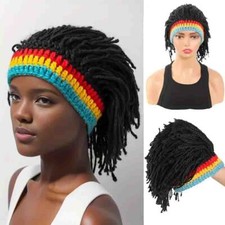 Vibrant Reggae Dreadlocks Wig Soft Stretchy and Comfortable Synthetic Hair
