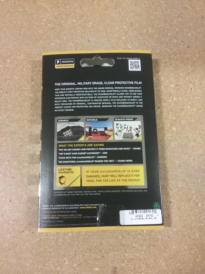 ZAGG InvisibleShield Screen Protector Full Body for LG Nexus 4 Device - Image 2 of 2