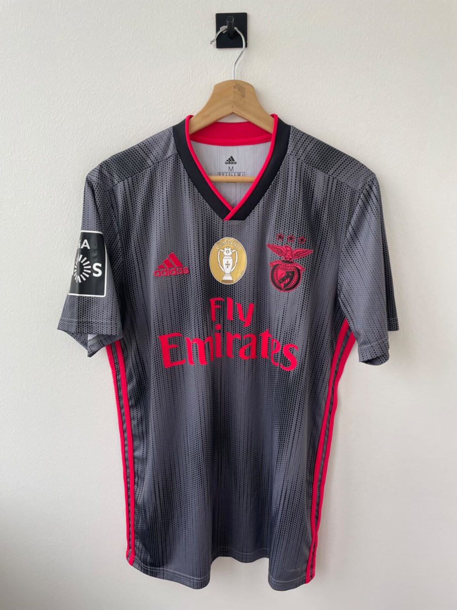SL BENFICA 2019/2020 AWAY FOOTBALL SHIRT JERSEY CAMISETA TRIKOT