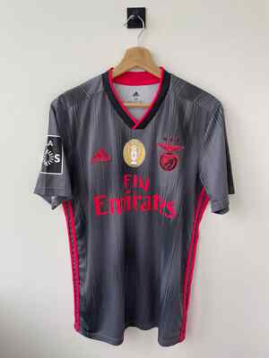 SL BENFICA 2019/2020 AWAY FOOTBALL SHIRT JERSEY CAMISETA TRIKOT
