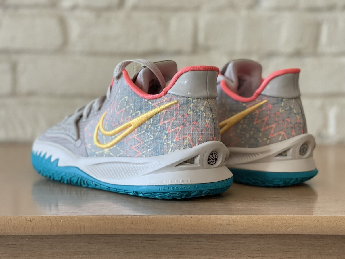 Nike Kyrie Low 4 N7 Basketball Shoes Desert Sand Citron CW3985-005