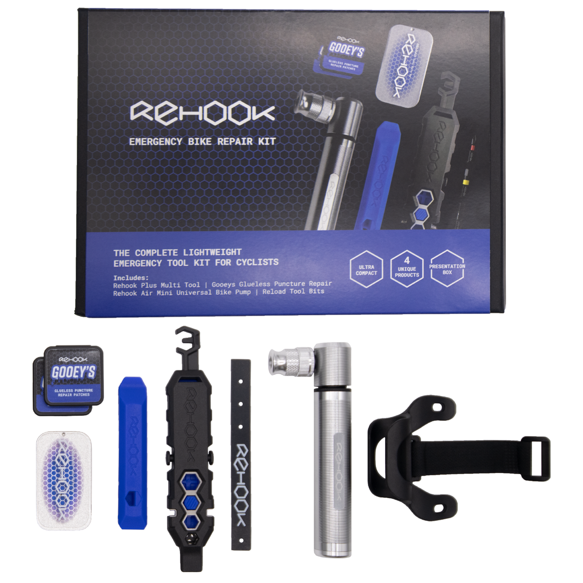 Rehook Emergency Bike Repair Kit Complete Lightweight Tool Kit