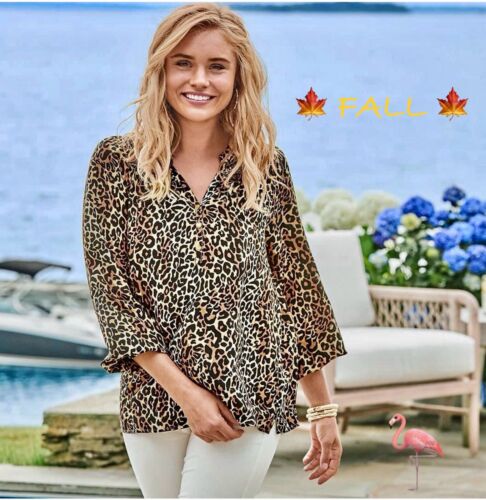 Lilly Pulitzer NWT Elsa Silk Top 🦄 Onyx My Favorite Spot Size S,M,L
