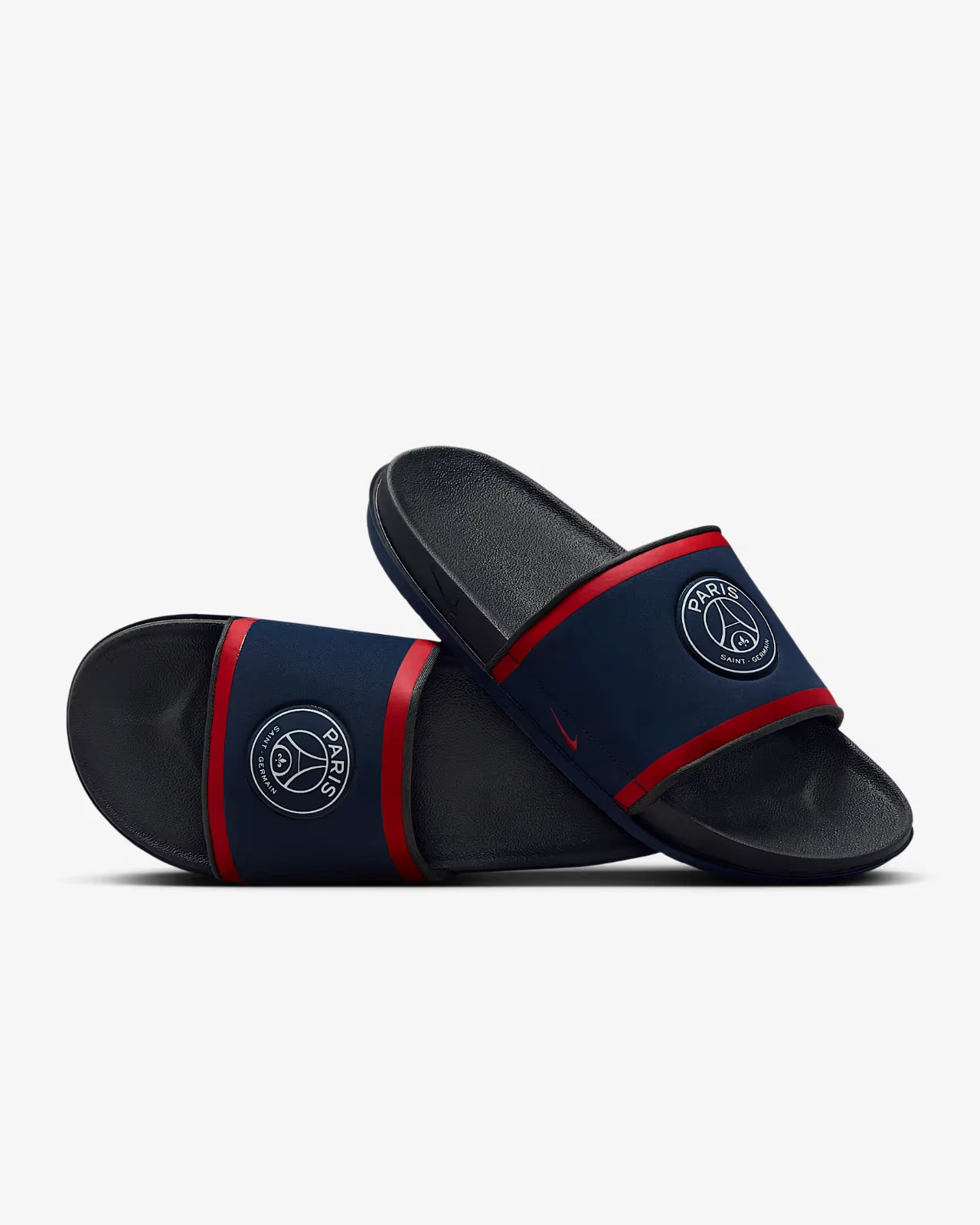 Nike Offcourt Slide PSG taglia 10 Midnight Navy Paris Saint Germain nuove FZ3190 400