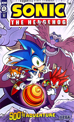 SONIC THE HEDGEHOGS 900TH ADVENTURE #1 COVER F RICHARD ELSON ONE