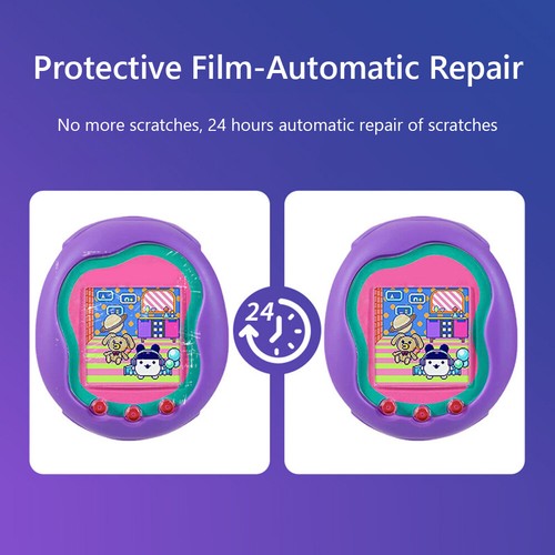 2 Pcs Screen Protector Anti-Scratch for Tamagotchi Uni (Ivory HD PET Hard Film - Afbeelding 2 van 7
