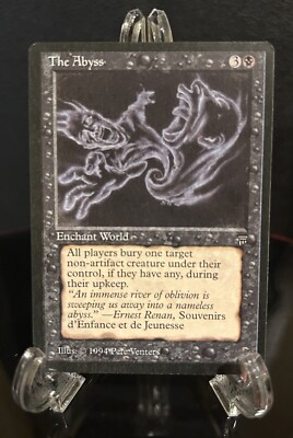 The Abyss English Legends MTG Magic The Gathering NM | eBay
