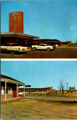 Postcard Rse Motel On Route US 17 One Mile South Of Williamston NC