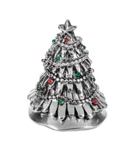 GANZ "The Christmas Tree" BELL Charm That Rings + Poem Card