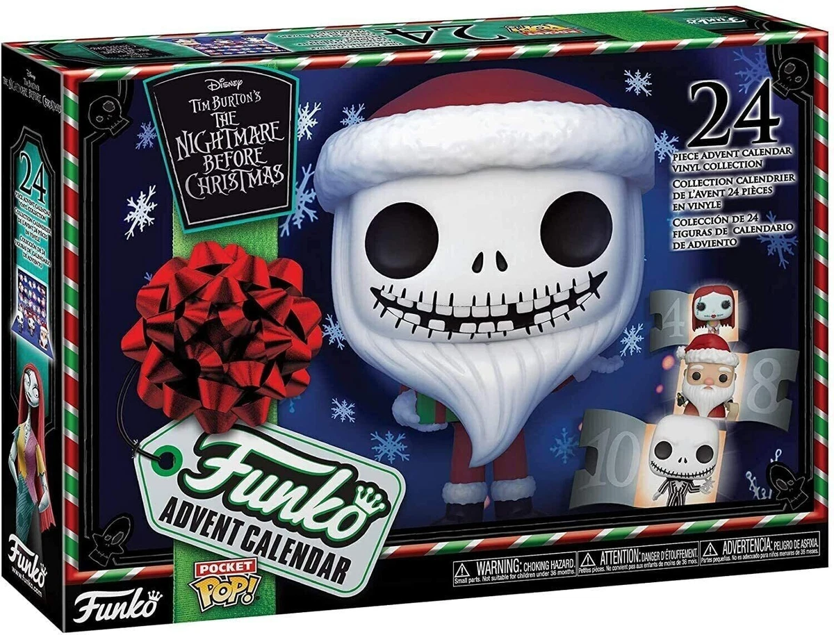 FUNKO POP NIGHTMARE BEFORE CHRISTMAS ADVENT CALENDAR- MINI FUNKO POPS NEW |  eBay