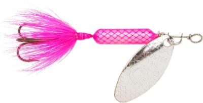 Worden's Yakima Bait Original Rooster Tail Fishing Spinner Pink Choice of Size