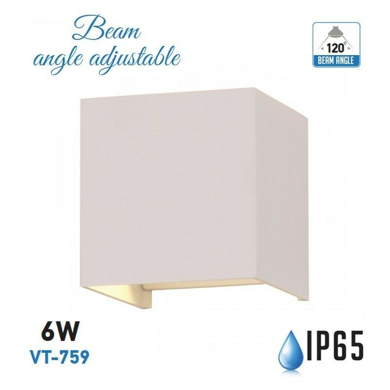 Offerta Applique LED 6W V-TAC VT-759 Bianca IP65 | Miglior Prezzo Online