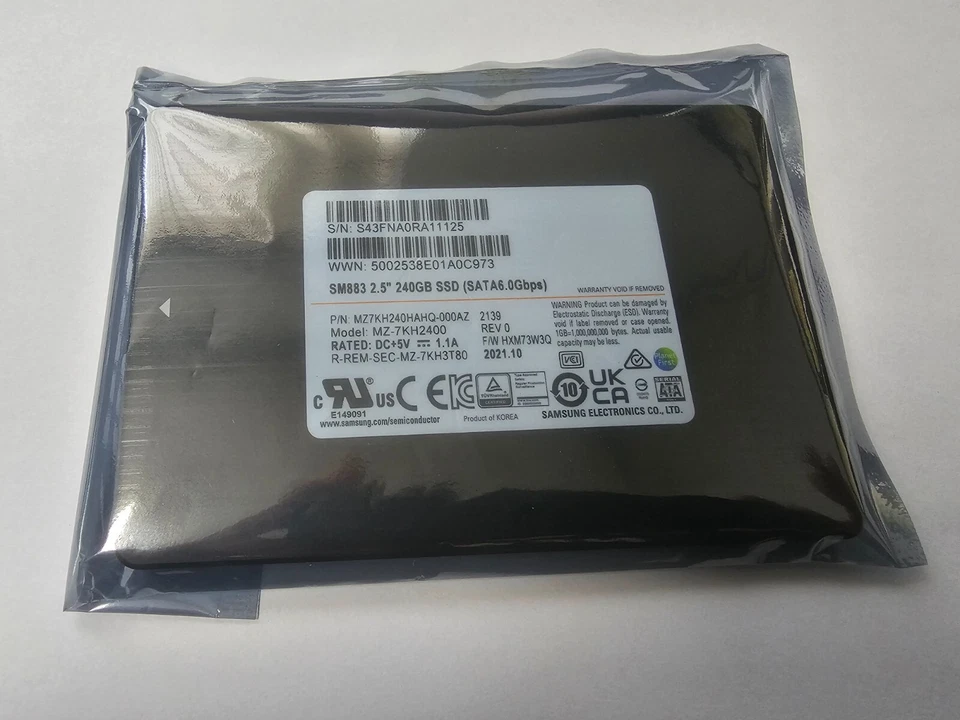 128GB 256GB 512GB 2TB SSD 2.5" SATA Solid State Drive Laptop Desktop PC Lot Bulk - Image 3 of 4