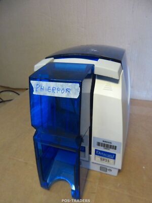 Datacard SP35 PLUS SP35CUSBSC120 USB Color ID Card Printer - PRINTHEAD CAM ERROR