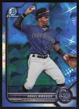 2022 Bowman Draft Sapphire Edition #BDC-59 Adael Amador