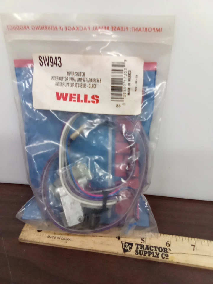 Wells Wiper Switch SW626 Free Shipping - Image 2 of 4