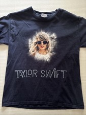 Taylor Swift The 1989 World Tour Blue T-Shirt Concert Band Sz Kids Med Music