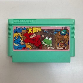 Jajamaru no Daibouken W/Box Manual Famicom FC Retro Rare Used Game NTSC-J JP