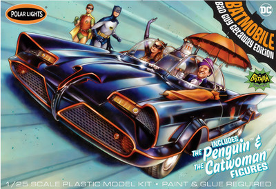 Batmobile Bad Guy Getaway Edition - Polar Lights POL998/12 skala 1/25