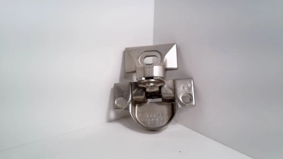 Grama #850 dobradiça de fechamento automático com placa de boca. Rara - Imagem 2 de 3