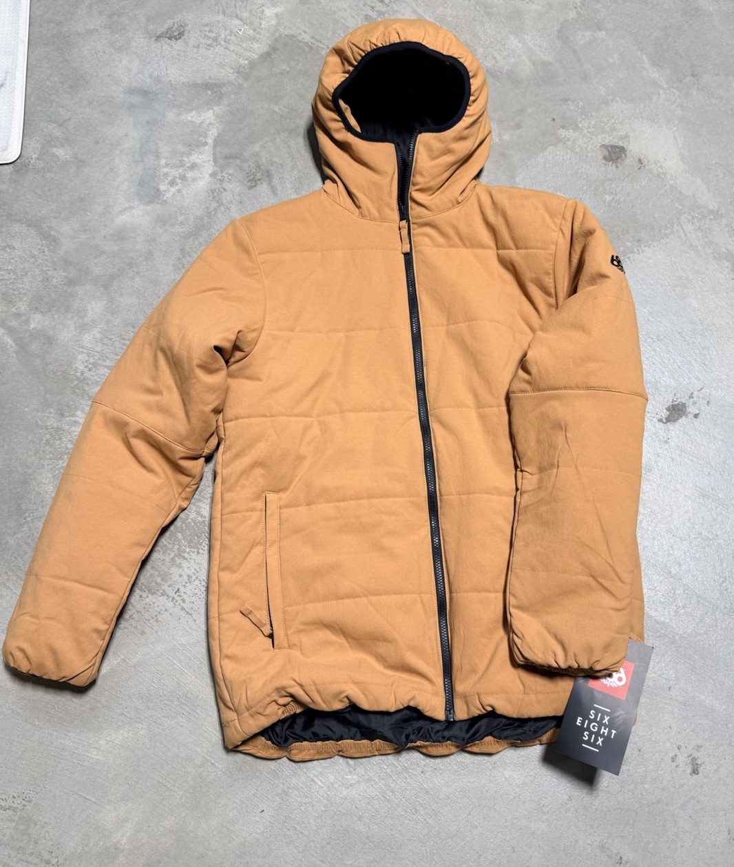 Ing Jacket Mens Size M 10k Waterproof Insulated Hooded