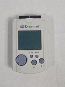 Sega Dreamcast Controller Bundle with VMU Memory Card & Performance Tremor Pak