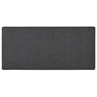 Teppichläufer Anthrazit 50x100cm 100% Polypropylen Rutschfest 3mm Flor Waschbar