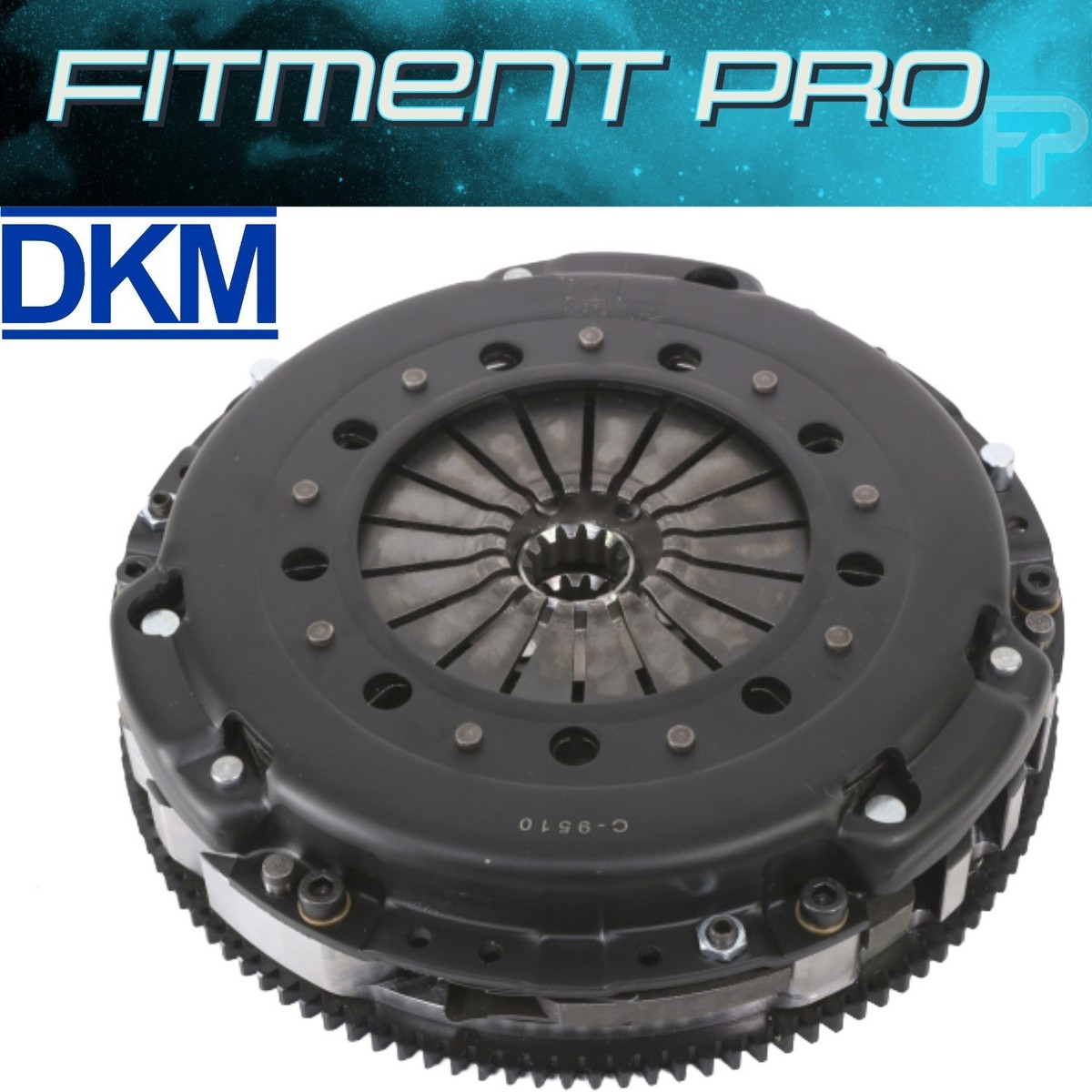 DKM Organic Twin Disc Clutch Kit For 2009-16 BMW Z4 335i 535i N54