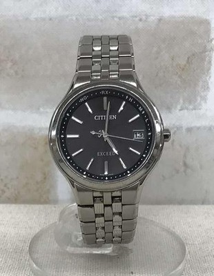 Citizen Exceed H111-T013627 Solar Radio Controlled Mens Watch From Japan