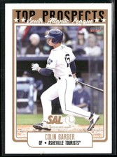 Colin Barber 2022 SALLY South Atlantic League Top Prospect Set