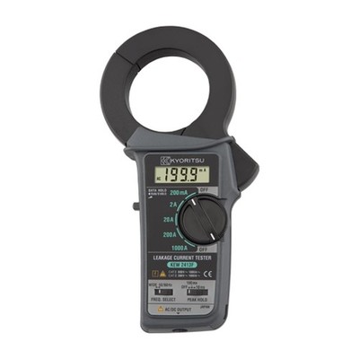 KYORITSU KEW 2413F Clamp Meter Leakage Load Current Tester AC Current Digital