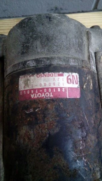 Motor De Arranque Sin Motor Turbo 5SFE 1.6kw Se Adapta a 91-95 MR2 142243 Foto 2 de 2