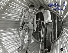 Kate Robinson Signed Star Wars ESB 11x14 Behind the Scenes Photo Beckett