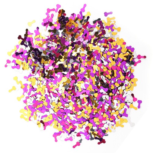 Bachelor Party Confetti Christmas Holiday Sequins Sprinkles Part Table NEW - Picture 5 of 12