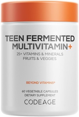Codeage Teen Multivitamin Supplement   Daily Vitamins 60 Count (Pack of 1)