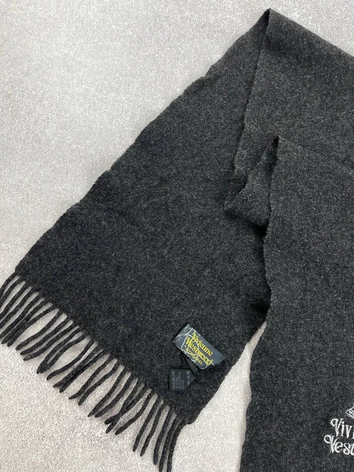 Silenciador bufanda de lana Vivienne Westwood vintage OS deberes pagados (EE. UU.) Foto 4 de 4