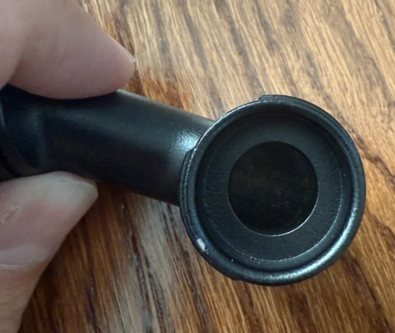 New Novarossi Black .21 41028 Cylindrical Manifold/Exhaust Header for .21 onroad - Image 3 of 4