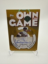 2024 Topps Archives 2006 Johan Santana Own The Game Auto Gold /50 #060GA-JS